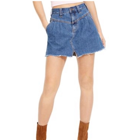 Free People Dresses & Skirts - Free People size car mini cotton skirt size 24